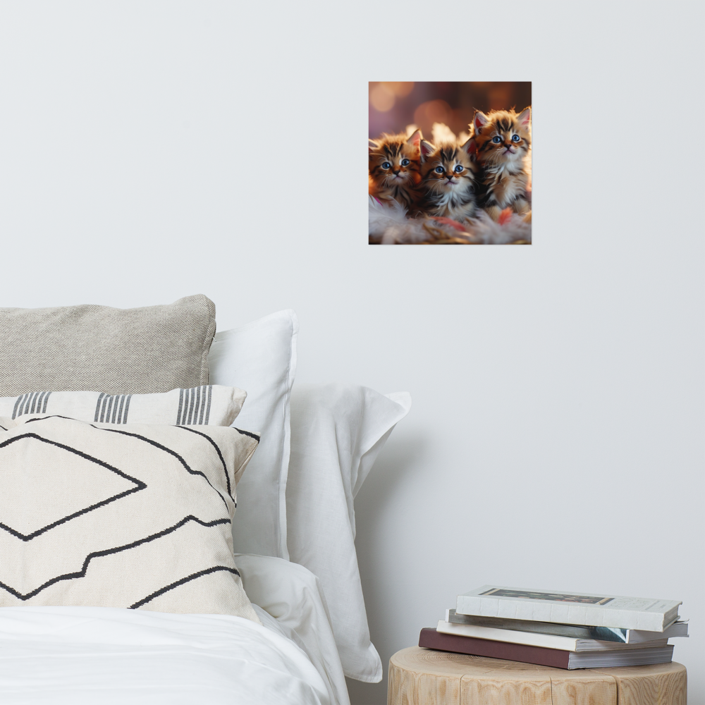 Curious Kittens Poster